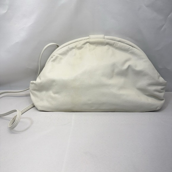 Vintage NWOT Fifth Avenue‎ Purse White Gold Trim Leather Patchwork Shoulder Bag main image 5